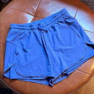 Periwinkle Blue Soft Athletic Lined Shorts